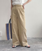 F*D様 AMC KEITH ノータックチノパンツ ストレッチノータックチノパン ベージュ ウエスト79cm 股下66cm