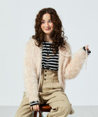 ［WEB限定 SPECIAL PRICE！］ポリフェザーニットボレロ