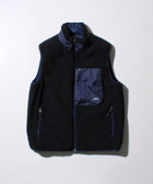 【2WAYで着回せる】【UNISEX】GLOSTER配色別注 TAIONボア×ダウンベスト