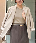 ショートビーバーテーラードジャケット