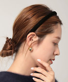 ［WEB限定 SPECIAL PRICE！］【PR阿部☆別注】ベロアカチューシャスリム