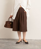 【MAQWEL/マクウェル】ウォッシャブルバミューダパンツ