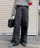 ［FREDY＆GLOSTER限定 TIME SALE！］ボリュームデザインチノパンツ