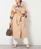 NMPウォッシャブルロングトレンチコート