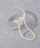 【grace grace/グラスグラス】淡水パールショートネックレス-Rita