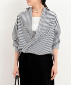 ブロードストライプ 3wayシャツ