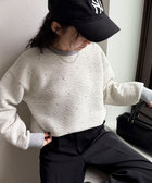 【大人気リバイバル】ハート刺繍コンパクトスウェットプルオーバー