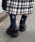 ［WEB限定 SPECIAL SALE！］【松葉☆別注アイテム】【nolnol/ノルノル】ロゴリブソックス