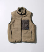 【2WAYで着回せる】【UNISEX】GLOSTER配色別注 TAIONボア×ダウンベスト