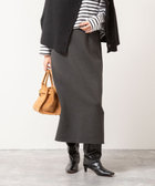 《セットアップ対応》ウォッシャブルエアボールタイトスカート