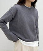 【新色追加！/主役級ニット】ハートステッチニットプルオーバー