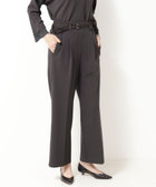 《セットアップ対応》ハイストレッチジョーゼットパンツ