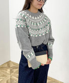 Milok ノルディックプルオーバーコート Milok ノルディックプルオーバーコート forksy.】ノルディック柄