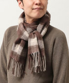 ベビーウール　チェックマフラー