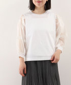 シルケット×シアースリーブ プルオーバーカットソー
