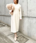 ウォッシャブルフラノ風ジャンパーワンピース