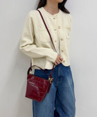 型押しバケツミニショルダーバッグ