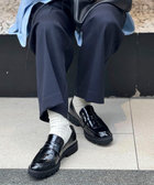 ワッシャーエナメルタンクローファー