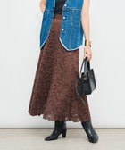 ウォッシャブルレースマーメイドスカート