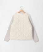 中綿×ニット切替ノーカラージャケット（5-0819-5-04-002）｜MICO