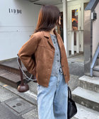 フェイクスエードジャケット