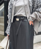 【LEFIJE/レフィエ】スクエアボリュームバックルベルト