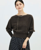 【BECシリーズ】カシミヤ混紡毛ショート丈プルオーバー