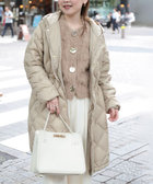 【TAION/タイオン】別注ミドル丈Aラインフードダウン