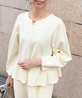 《セットアップ対応》サンディカットジョーゼットブラウス