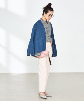 WEB限定 GW SPECIAL PRICE】【RM denim】刺繍入りジャケット風 WEB限定 GW SPECIAL PRICE】【RM denim】刺繍入りジャケット風