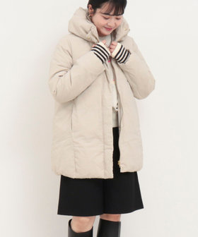 マイクロタフタカシュネックダウン