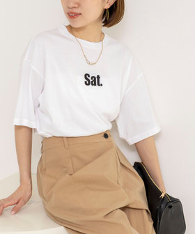 ウォッシャブルweekendTシャツ