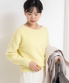 ヘアリー2WAYプルオーバーニット（5-0030-6-02-001）｜NOLLEY'S sophi