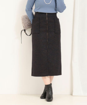 ネップツイードタイトスカート
