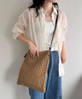 アジャストハンドルクロッシェバッグ