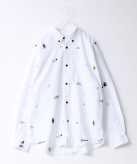 ［WEB限定 SPECIAL PRICE！］【COBMASTER/コブマスター】シャンブレー総柄B.Dシャツ