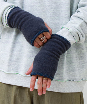 【TWEEDMILL/ツイードミル】フィンガーレスフリースグローブ