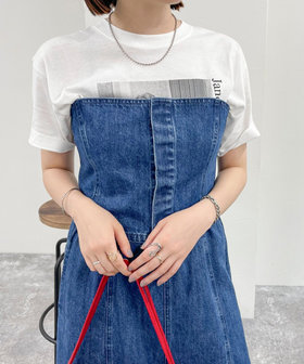 デニム/ミリタリービスチェ