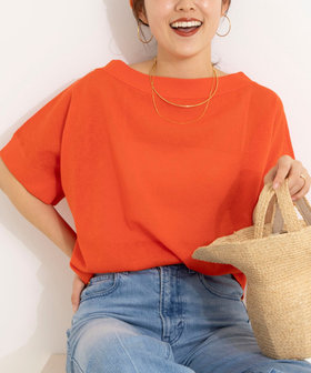 《手洗い可能》コットンセルロースリラックスプルオーバー