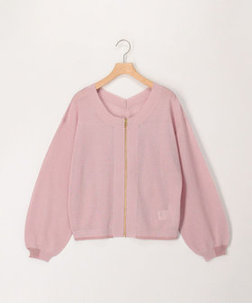 《UV加工》2WAYジップカーディガン