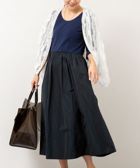 NOLLEY'S ：ノーリーズ◇ウォッシャブル2WAYドッキングワンピース NOLLEY'S(ノーリーズ)の◇【WEB限定】ウォッシャブル2WAY