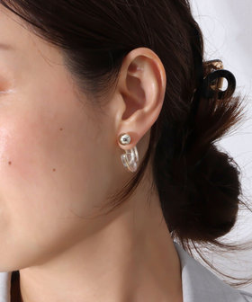 クリアラインボールキャッチピアス（4-0135-3-11-139