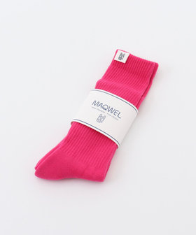 【MAQWEL/マクウェル】カラーソックス