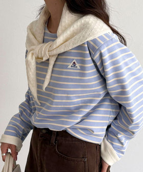 【2WAY仕様】【GEVACO/ゲバコ】裏フリースボートネックTシャツ