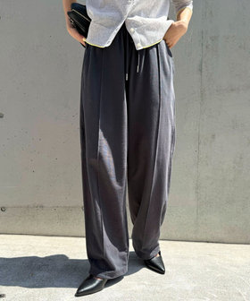 接触冷感カーブスウェットパンツ