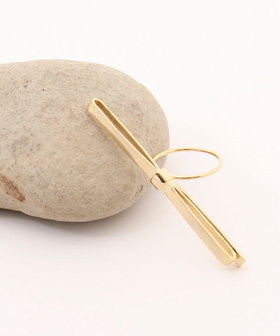 【ucalypt/ユーカリプト】Ｌinear Ribbon Ring