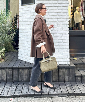 ノーリーズソフィー　SUPER140リバーショールコート NOLLEY'S sophi(ノーリーズソフィー)のSUPER140リバーショール