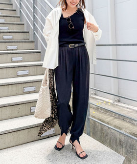 WEB＆一部店舗限定カラー】《セットアップ対応》ジョーゼットジョガー