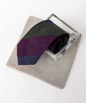 BBC スリーステップストライプネクタイ 25AWコレクション