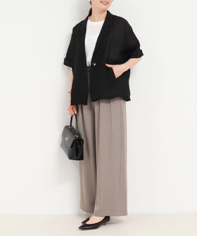 光沢エアリーテーラードジャケット　NOLLEY'S 　ノーリーズ NOLLEY'S｜光沢エアリーテーラードジャケット | Rakuten Fashion